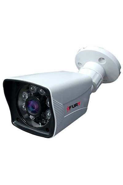 Fury 4 Kameralı 5mp 3.6MM Lens 2mp Görüntü 6 Atom Led Gece Görüşlü FHD Güvenlik Kamerası 251412 1 TB