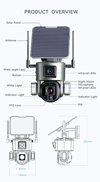 Yoosee YS-SO20 4G Dual Kamera