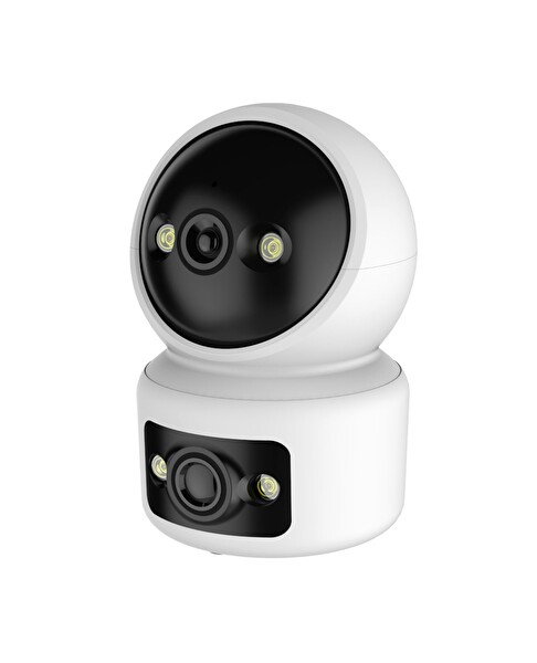 RXR C12-WF Wi-Fi İç Ortam Çift Lensli 360 Derece PTZ Gece Görüşlü Güvenlik Kamerası
