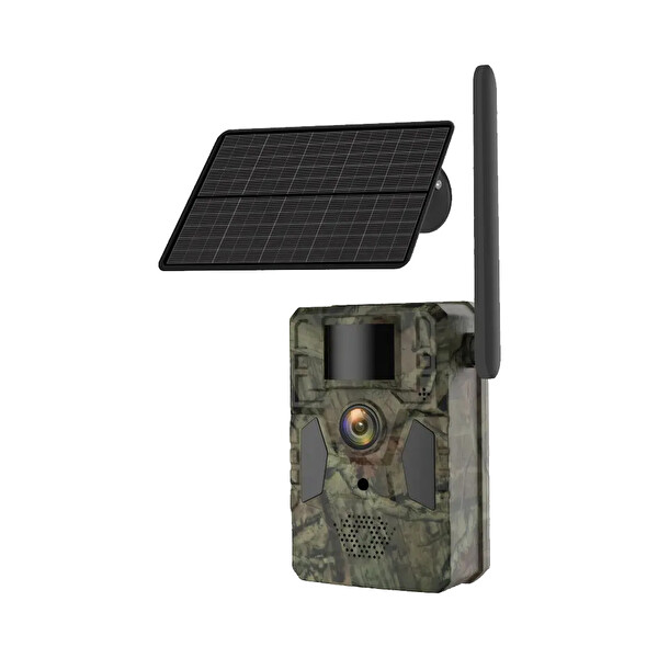 RXR C22 4 MP Full HD 4G GPRS Solar Sim Kart Destekli IR IP Fotokapan Kamera