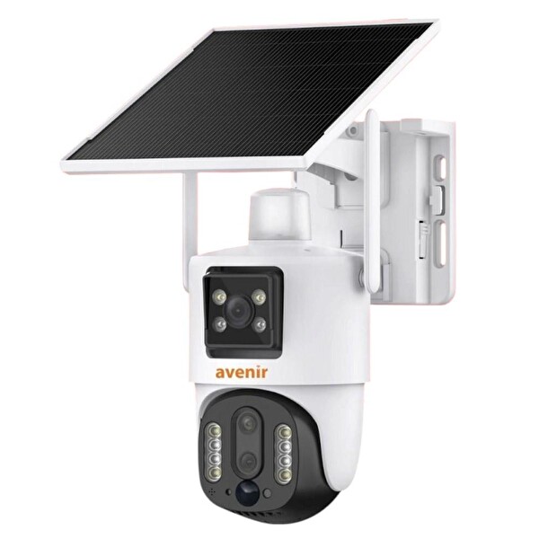 Avenir AV-M13 4 MP 3 Lensli 4G Sim Kartlı Solar PTZ Kamera Fiyatı