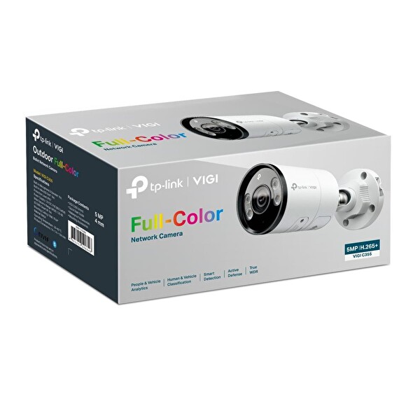 TP-Link Vigi C355 5MP 2.8MM Full Color Gece Renkli Bullet Kamera