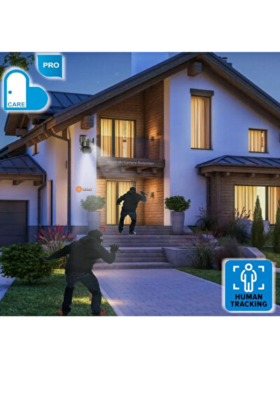 Anunnaki Çift Kameralı Wifi IP Kamera 360° Hareketli WiFi İç-Dış Mekan Ptz Ses Kayıtlı Güvenlik Kamerası