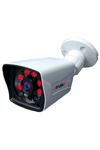 Fury 2 İç 4 Dış Kameralı 5mp Lens 2mp Görüntü Gece Görüşlü Full Hd Güvenlik Kamerası 14125525 320 GB