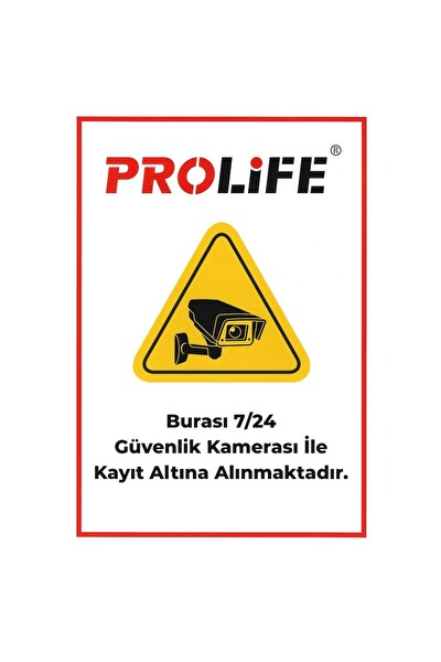 Prolife 2 Li Sesli Güvenlik Kamerası 5 Mp Gece Renkli Yüz Ve Araç Tanımalı Full Hd Kamera Sistemi