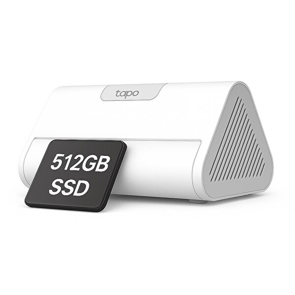 TP-Link Tapo 5H500 Smart HomeBase 512 GB SSD 16 GB Dahili Hafıza AI Yüz Tanıma Özellikli Güvenlik Kamerası