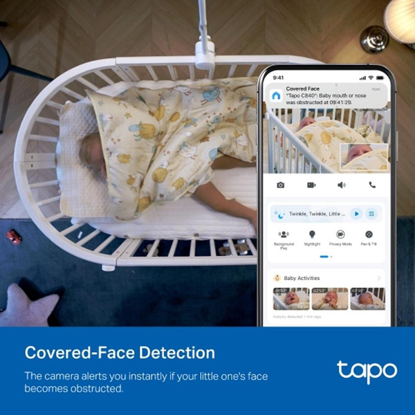 TP-Link Tapo C840 2K 4 MP - 1080p Çift Görüş Çift Lensli IP Bebek Kamerası