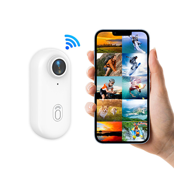 Çeşithane Mini DV 4K WiFi Kamera Gece Görüşlü Hareket Sensörlü Gizli Kamera