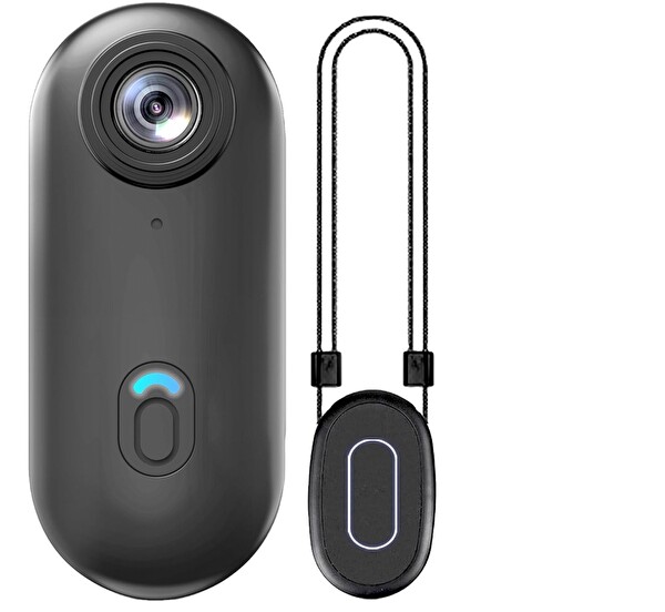 Çeşithane Mini Body Kamera 4K WiFi Klipsli Gece Görüşlü Taşınabilir Vlog Kamera Beyaz
