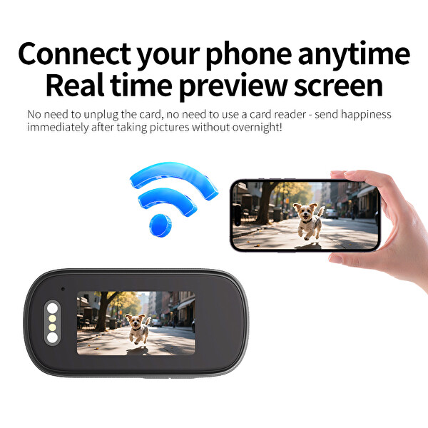 Çeşithane Smartphone APP ve Wifi ile 4K Kapalı ve Açık Akıllı Kamera