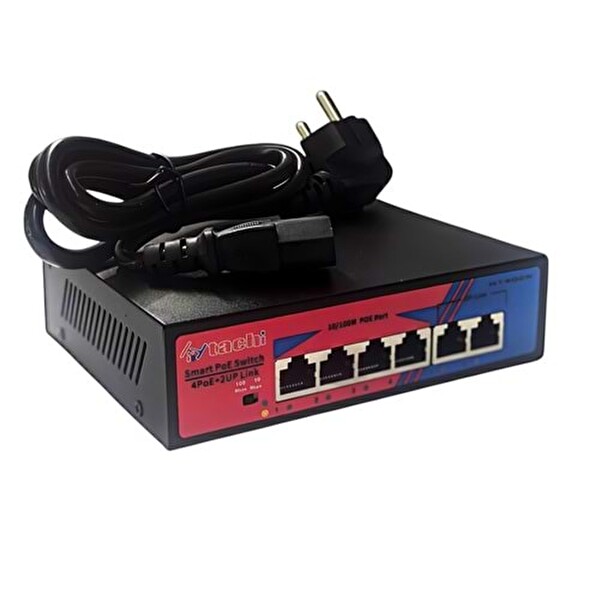 Bises 1'li Yapay Zeka Destekli 5 MP 1940P Görüntü POE Bağlantılı 48 Ir Led Gece Görüş IP Kamera Seti 748POE