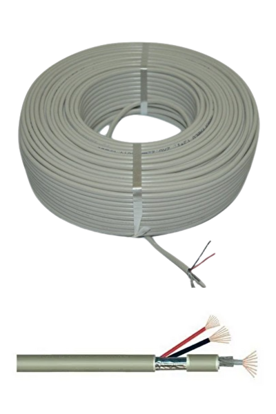 Snrelk 2+1 80Mt Cctv Güvenlik Kamera Kablosu