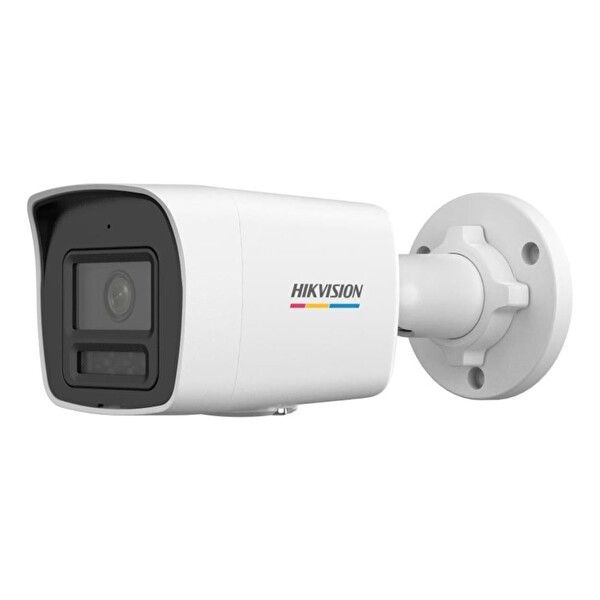 Hikvision 10 Kameralı 2 Mp ColorVu IP Güvenlik Kamera Seti DS-2CD1027G2H-LIUF - Dahili Mikrofonlu