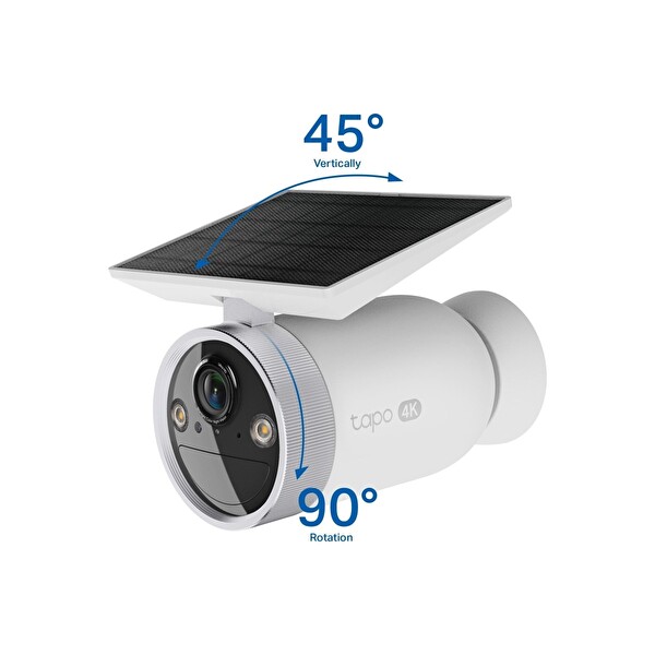 TP-Link Tapo C465 4K 8 MP Ultra HD Güneş Panelli Kablosuz Kamera