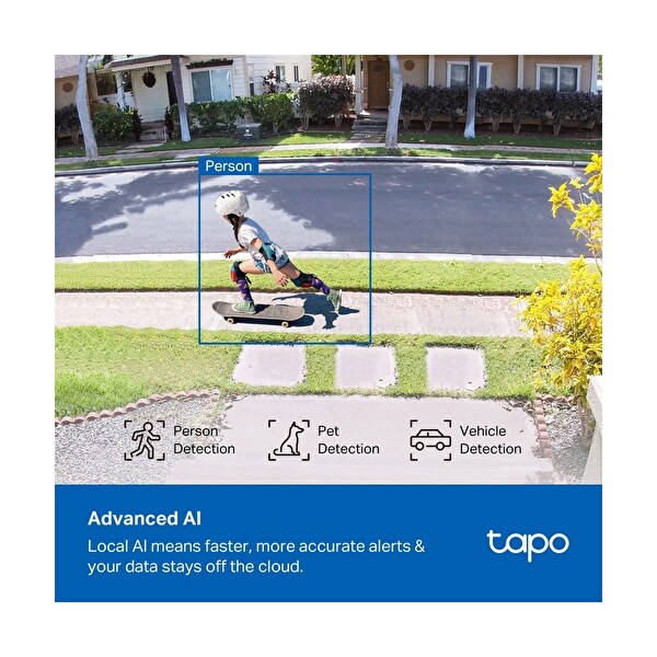 TP-Link Tapo C465 4K 8 MP Ultra HD Güneş Panelli Kablosuz Kamera