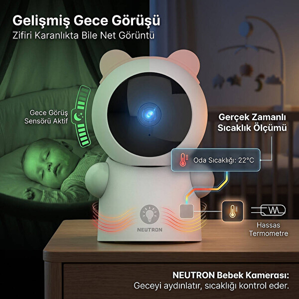 Neutron NTL-BC-05P Pembe Bebek Kamerası