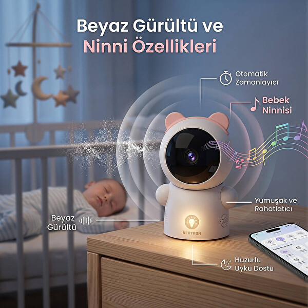 Neutron NTL-BC-05P Pembe Bebek Kamerası