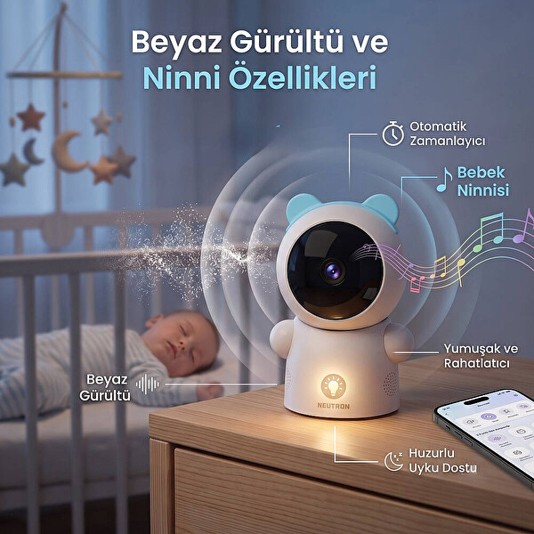 Neutron NTL-BC-05M Mavi Bebek Kamerası