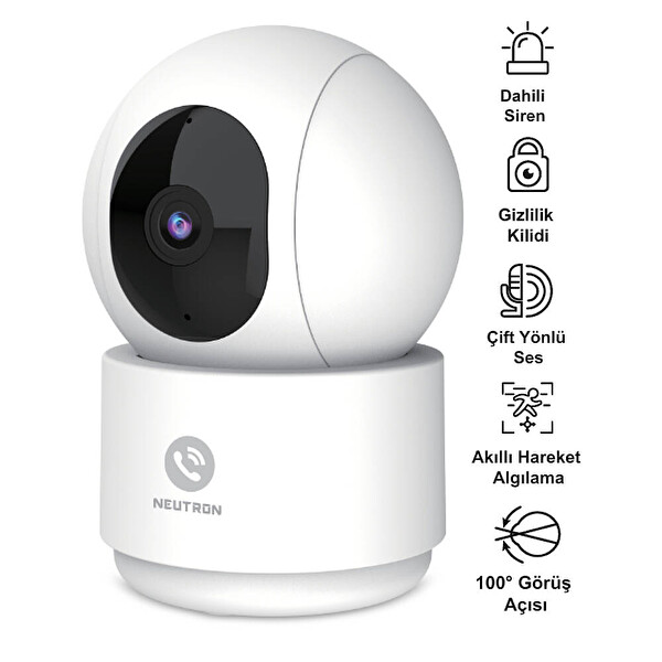 Neutron NTL-IP15-3MP Akıllı Ev Kamerası