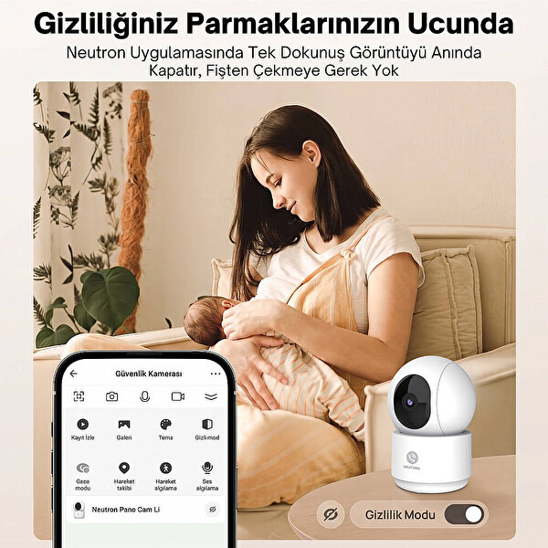 Neutron NTL-IP15-3MP Akıllı Ev Kamerası