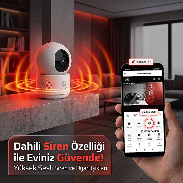 Neutron NTL-IP15-3MP Akıllı Ev Kamerası