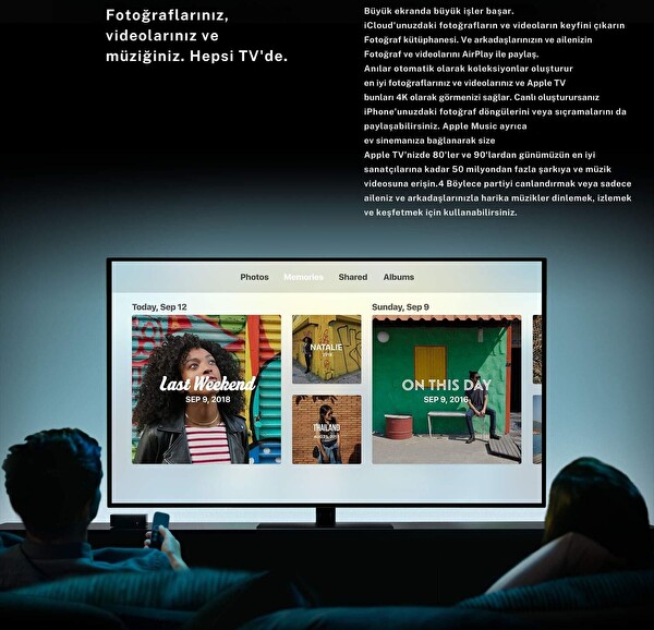 Apple TV 4K 64 GB MP7P2LL/A 5. Nesil