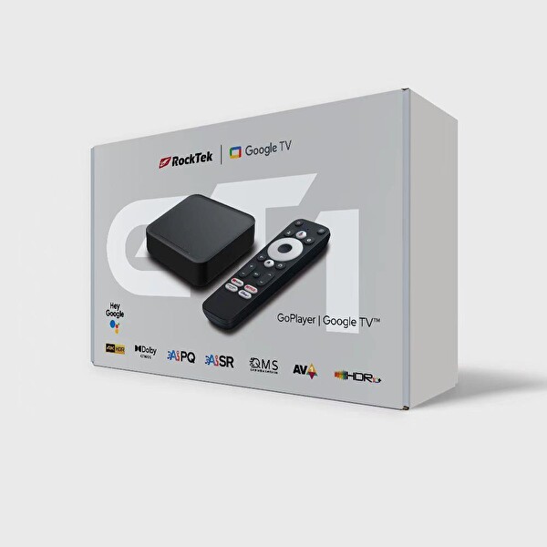 RockTek GT1-AI Yapay Zeka Android TV Box
