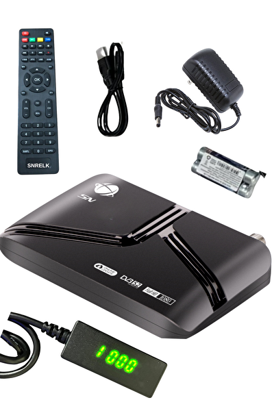 Snrelk SN HA MA 19'' 49 Ekran Pro Dahili Hoparlör Dahili Wifi Uydu Alıcısı Hdmı Vga Usb Rca Full Set Tv Monitör 2