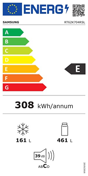 Samsung RT62K704RSL/TR 622 L Çift Kapılı Inox No Frost Buzdolabı
