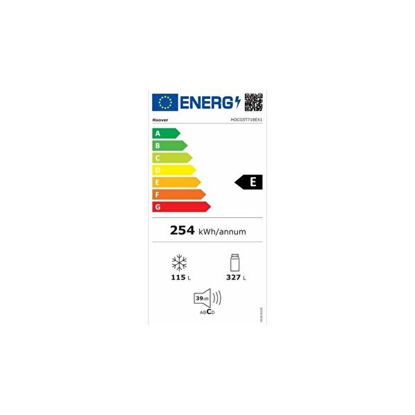 Hoover HOCG5T718EX1 442 L No-Frost Buzdolabı