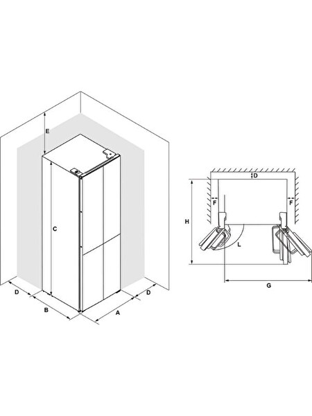 Hafele Maxima 600 L Buzdolabı