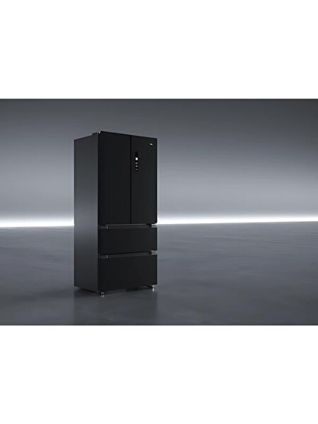 Teka RFD 77825 GBK EU 516 L No-Frost Siyah Buzdolabı