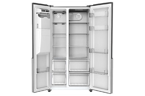 Tommatech TSB-491576-WIDIMP No-Frost Su Ve Buz Dağıtıcılı Sıde-By-Sıde 577 L Inox Buzdolabı