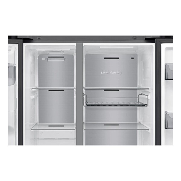 Samsung RS90F64EEFTR Gardırop Tipi No Frost Koyu Inox Buzdolabı