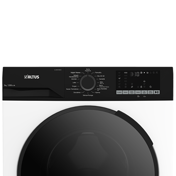 Altus AL CM 91254 D 9 KG 1200 Devir Çamaşır Makinesi