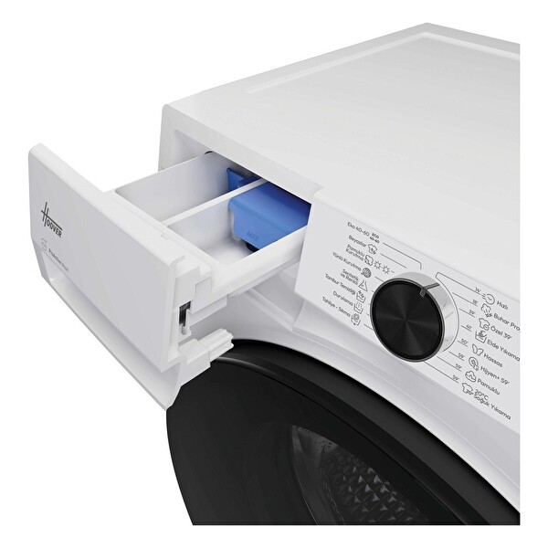 Hoover HBWR4138BL10-17 13 KG Yıkama 8 KG Kurutma Wi-Fi Bağlantılı 1400 Devir Çamaşır Makinesi