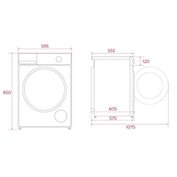 Teka WM 21041 W TR 10 KG 1400 Devir Çamaşır Makinesi