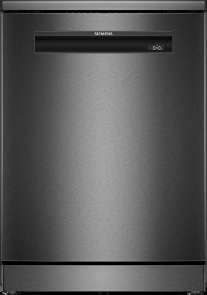 Siemens SN15EC00NT 845x600x600 MM 6 Programlı Siyah Bulaşık Makinesi