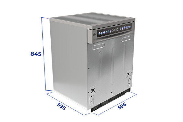 Tommatech TYBM-1514-II 6 Programlı Inox Yarı Ankastre Bulaşık Makinesi