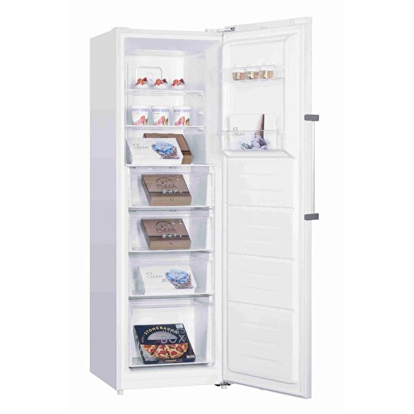 Uğur UED 8274 DTK NF D/S DGT R65 274 L Beyaz Dikey Derin Dondurucu