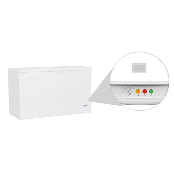 Uğur UDD 565 T D/S R63 416 L Beyaz Yatay Derin Dondurucu