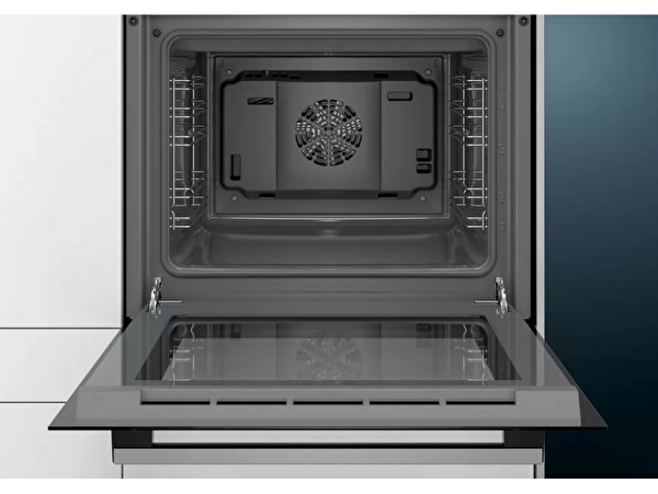 Siemens iQ300 HB514FBR0T 66 L Siyah Ankastre Fırın