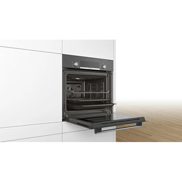 Bosch HBF514BH1T Antrasit Ankastre Fırın