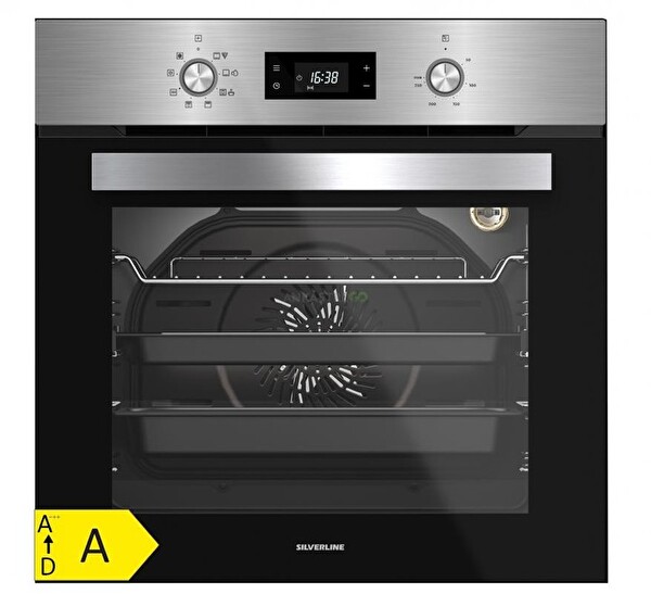 Silverline BO6504X01 S4 72 L Inox Ankastre Fırın