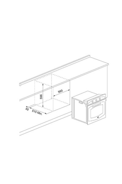 Franke Country FCO 86 H MB Matt Siyah Ankastre Fırın