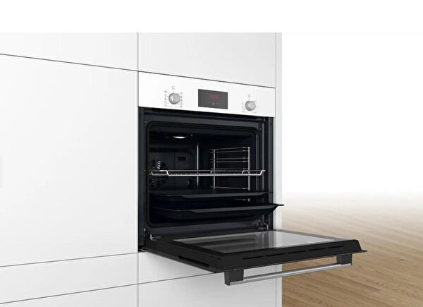Bosch HBF512BW1T 67 L Beyaz Ankastre Fırın