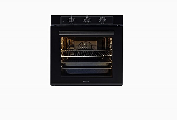 Luxell A68-SF3 MT 9 Programlı Siyah Cam Ankastre Fırın
