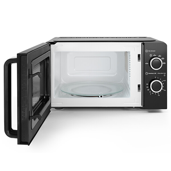 Simfer SK 4603 W Siyah 20 LT Mekanik Mikrodalga Fırın