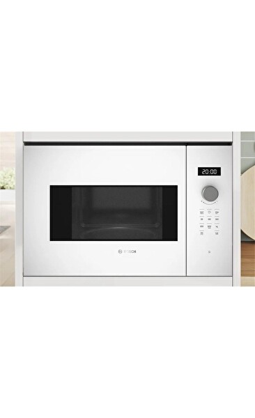 Bosch BFL524MW2-Bosch Ankastre Mikrodalga Fırın Beyaz
