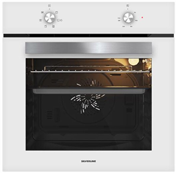 Silverline BO65E4W01 72 L Ankastre Fırın - Beyaz